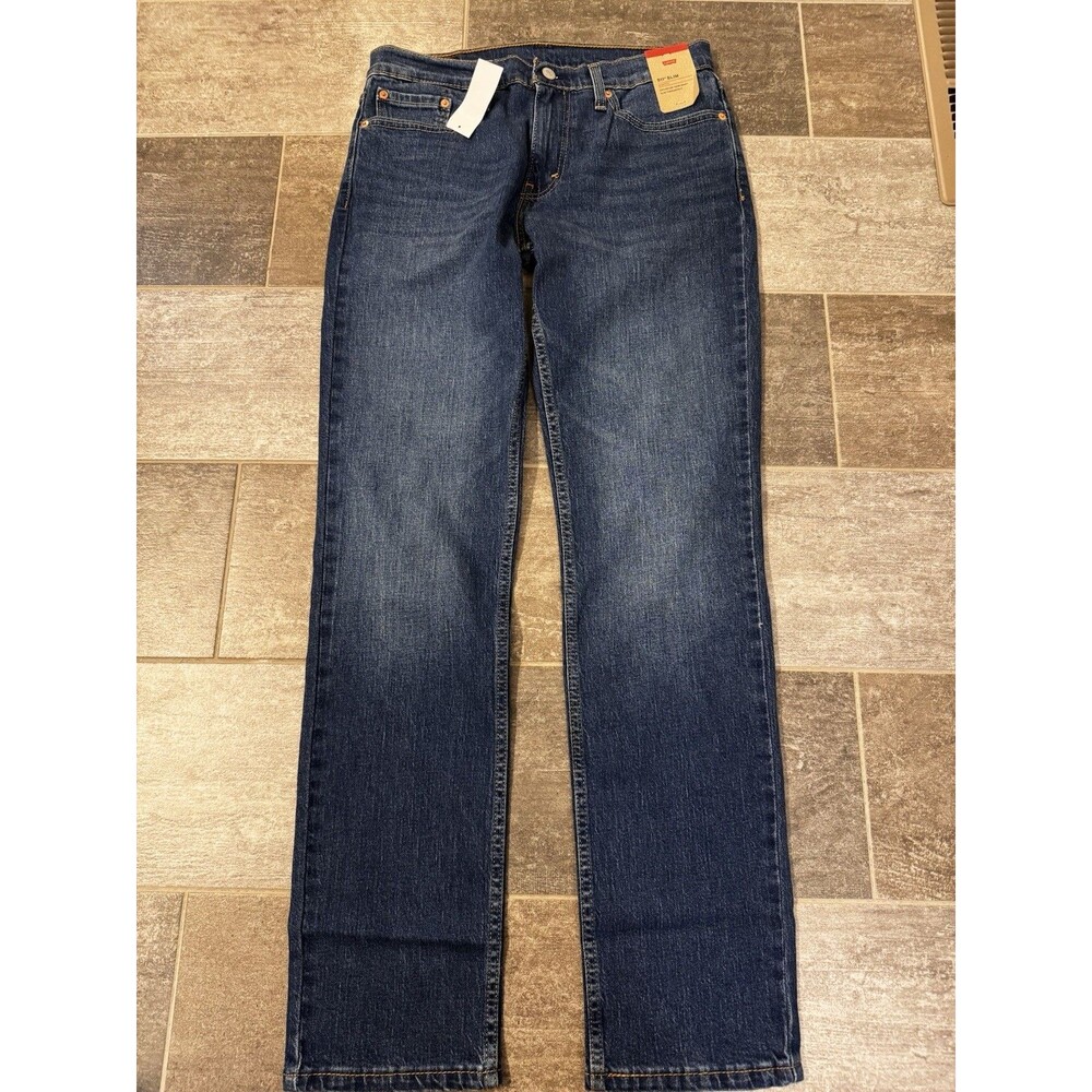 Levi’s 511 Slim Jeans Men’s 32x34 Blue Stretch Denim NWT 04511-6363